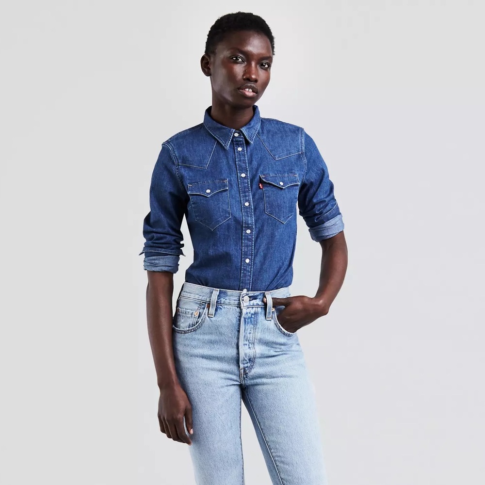 Levi’s Classic Western Denim Shirt NWT